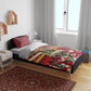 Malcolm X Peace And Liberation Christmas Bedding Set Pattern Pan African Colors Xmas Holiday