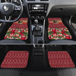 Malcolm X Peace And Liberation Christmas Car Mats Pattern Pan African Colors Xmas Holiday
