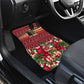 Malcolm X Peace And Liberation Christmas Car Mats Pattern Pan African Colors Xmas Holiday