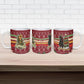 Malcolm X Peace And Liberation Christmas Ceramic Mug Pattern Pan African Colors Xmas Holiday