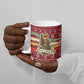 Malcolm X Peace And Liberation Christmas Ceramic Mug Pattern Pan African Colors Xmas Holiday