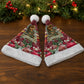 Malcolm X Peace And Liberation Christmas Santa Hat Pattern Pan African Colors Xmas Holiday