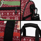 Malcolm X Peace And Liberation Christmas Duffle Bag Pattern Pan African Colors Xmas Holiday