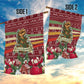 Malcolm X Peace And Liberation Christmas Garden Flag Pattern Pan African Colors Xmas Holiday