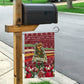 Malcolm X Peace And Liberation Christmas Garden Flag Pattern Pan African Colors Xmas Holiday