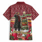 Malcolm X Peace And Liberation Christmas Hawaiian Shirt Pattern Pan African Colors Xmas Holiday