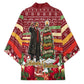 Malcolm X Peace And Liberation Christmas Kimono Pattern Pan African Colors Xmas Holiday