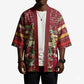 Malcolm X Peace And Liberation Christmas Kimono Pattern Pan African Colors Xmas Holiday