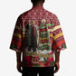 Malcolm X Peace And Liberation Christmas Kimono Pattern Pan African Colors Xmas Holiday