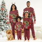 Malcolm X Peace And Liberation Christmas Pajama Set Pattern Pan African Colors Xmas Holiday