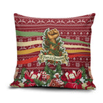 Malcolm X Peace And Liberation Christmas Pillow Cover Pattern Pan African Colors Xmas Holiday