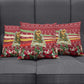 Malcolm X Peace And Liberation Christmas Pillow Cover Pattern Pan African Colors Xmas Holiday