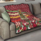 Malcolm X Peace And Liberation Christmas Quilt Pattern Pan African Colors Xmas Holiday