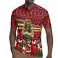 Malcolm X Peace And Liberation Christmas Rugby Jersey Pattern Pan African Colors Xmas Holiday