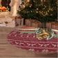 Malcolm X Peace And Liberation Christmas Tree Skirt Pattern Pan African Colors Xmas Holiday