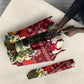 Malcolm X Peace And Liberation Christmas Umbrella Pattern Pan African Colors Xmas Holiday