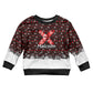 Malcolm X Christmas Kid Ugly Christmas Sweater Retro Knitted Pattern Holiday Wreath Civil Rights Leader