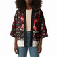Malcolm X Christmas Kimono Retro Knitted Pattern Holiday Wreath Civil Rights Leader