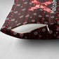 Malcolm X Christmas Pillow Cover Retro Knitted Pattern Holiday Wreath Civil Rights Leader