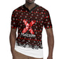 Malcolm X Christmas Rugby Jersey Retro Knitted Pattern Holiday Wreath Civil Rights Leader