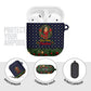 Rosa Parks Christmas AirPods Case Freedom Bus Wreath Vintage Festive Holiday