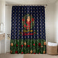 Rosa Parks Christmas Bathroom Set Freedom Bus Wreath Vintage Festive Holiday