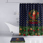 Rosa Parks Christmas Bathroom Set Freedom Bus Wreath Vintage Festive Holiday