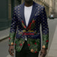 Rosa Parks Christmas Blazer Freedom Bus Wreath Vintage Festive Holiday