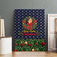 Rosa Parks Christmas Canvas Wall Art Freedom Bus Wreath Vintage Festive Holiday