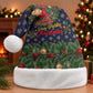 Rosa Parks Christmas Santa Hat Freedom Bus Wreath Vintage Festive Holiday