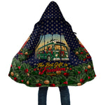 Rosa Parks Christmas Cloak Freedom Bus Wreath Vintage Festive Holiday