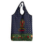 Rosa Parks Christmas Grocery Bag Freedom Bus Wreath Vintage Festive Holiday