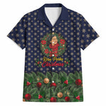 Rosa Parks Christmas Hawaiian Shirt Freedom Bus Wreath Vintage Festive Holiday