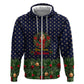 Rosa Parks Christmas Hoodie Freedom Bus Wreath Vintage Festive Holiday