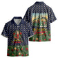 Rosa Parks Christmas Kid Hawaiian Shirt Freedom Bus Wreath Vintage Festive Holiday