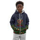 Rosa Parks Christmas Kid Hoodie Freedom Bus Wreath Vintage Festive Holiday