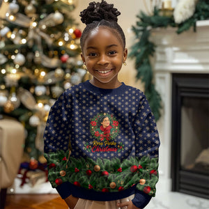 Rosa Parks Christmas Kid Ugly Christmas Sweater Freedom Bus Wreath Vintage Festive Holiday