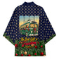 Rosa Parks Christmas Kimono Freedom Bus Wreath Vintage Festive Holiday