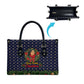 Rosa Parks Christmas Leather Bag Freedom Bus Wreath Vintage Festive Holiday