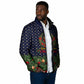 Rosa Parks Christmas Padded Jacket Freedom Bus Wreath Vintage Festive Holiday