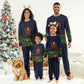 Rosa Parks Christmas Pajama Set Freedom Bus Wreath Vintage Festive Holiday