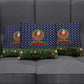 Rosa Parks Christmas Pillow Cover Freedom Bus Wreath Vintage Festive Holiday