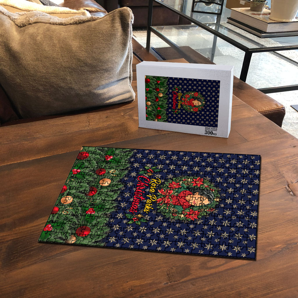 Rosa Parks Christmas Puzzle Freedom Bus Wreath Vintage Festive Holiday