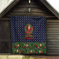 Rosa Parks Christmas Quilt Freedom Bus Wreath Vintage Festive Holiday