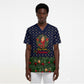 Rosa Parks Christmas Scrub Top Freedom Bus Wreath Vintage Festive Holiday
