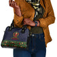 Rosa Parks Christmas Shoulder Handbag Freedom Bus Wreath Vintage Festive Holiday
