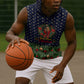 Rosa Parks Christmas Sleeveless Hoodie Freedom Bus Wreath Vintage Festive Holiday