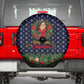 Rosa Parks Christmas Spare Tire Cover Freedom Bus Wreath Vintage Festive Holiday