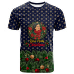 Rosa Parks Christmas T shirt Freedom Bus Wreath Vintage Festive Holiday