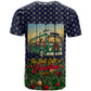 Rosa Parks Christmas T shirt Freedom Bus Wreath Vintage Festive Holiday